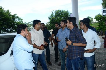 Mahnubhavudu Movie 2nd Song Launch At Vignan College